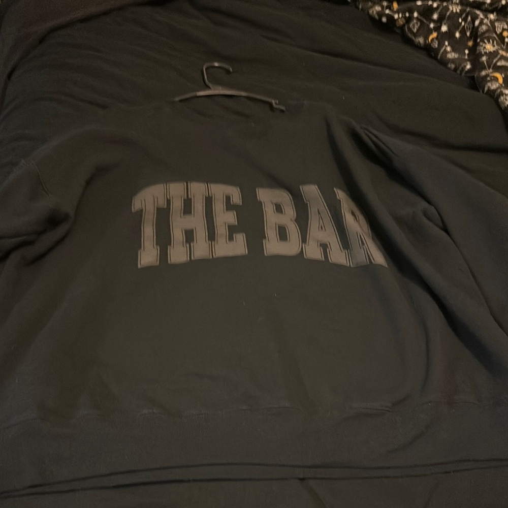 Black 'The Bar' Sweatshirt